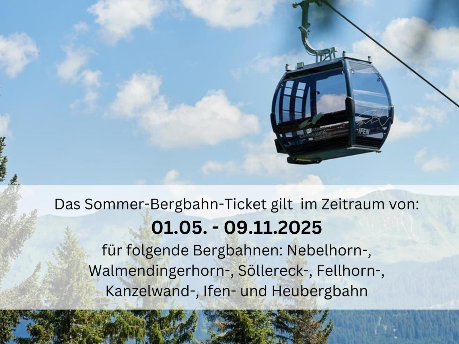 Bergfex Gaisalphorn Mit Sommer-Bergbahnticket Оберстдорф Екстериор снимка